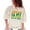 Ivory, variant on Jesus Is My Easter Super Hero, Groovy Retro Wavy Text, Ivory Comfort Colors T-Shirt, XL