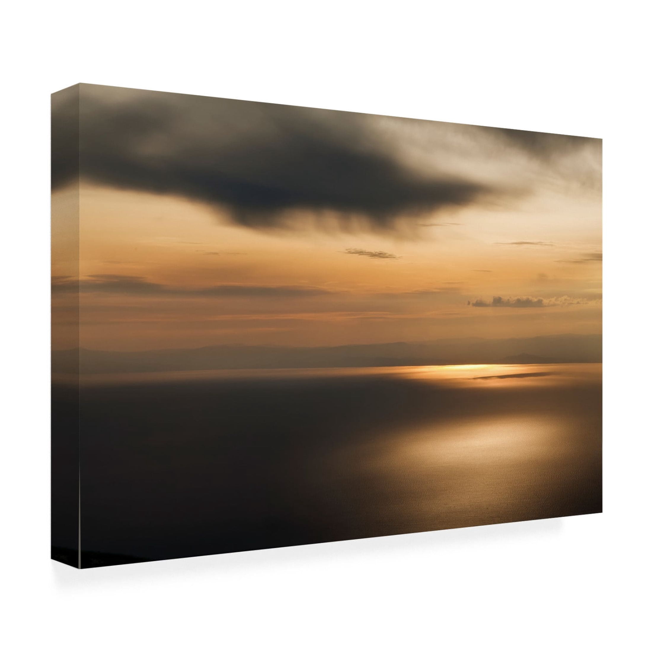 Canvas Wall Art - Przemyslaw Kruk 'Bajkal Lake' Wall Art for Living Room, Bedroom, or Office D?cor by Trademark Fine Art - 47 x 30 Inches