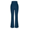 thumbnail image 4 of REALiKUN Womens Yoga Pants Flare Leg Elastic High Waist Stretch Bootcuts Seamless Workout Wide Bell Bottoms Leggings, 4 of 6