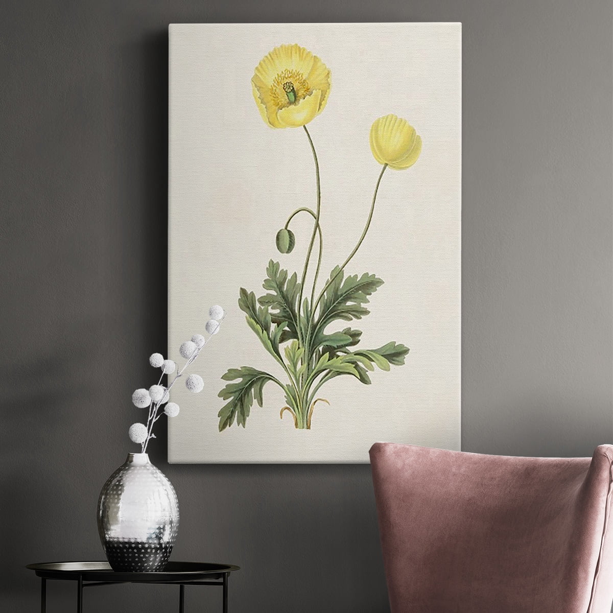 Flowers of the Seasons XII Premium Gallery Wrapped Canvas - Ready to Hang