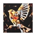 thumbnail image 3 of "Finch in Flight Vibrance" - Canvas, 3 of 25