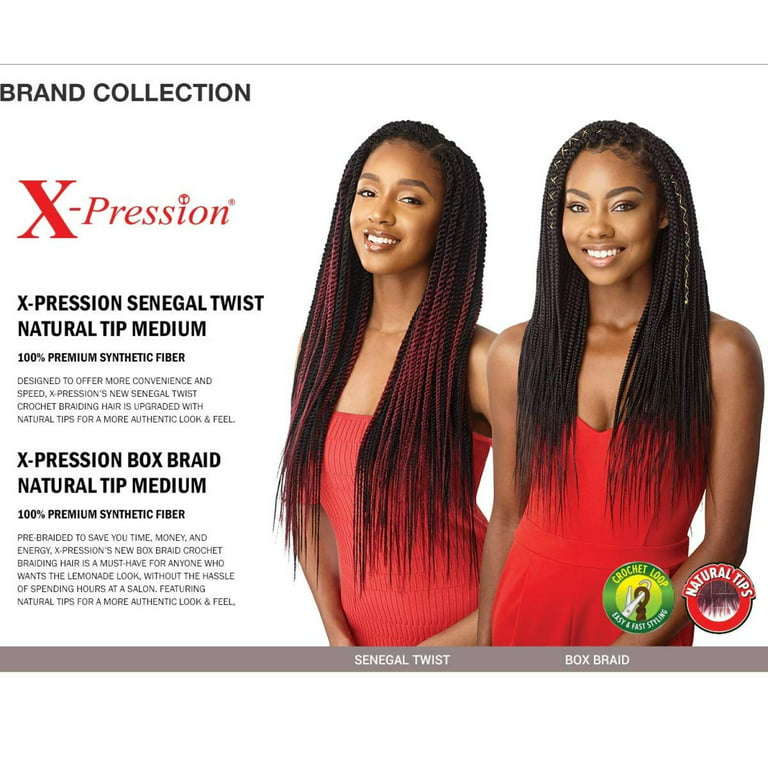 MULTI PACK DEALS! Outre Synthetic Hair Crochet Braids X-Pression