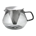 thumbnail image 2 of Elodie Coffee Pot Ergonomic with Filter Coffee Maker for Office Kitchen Coffee Shop 800ml, 2 of 8