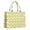 Yellow Lemon Fruit-1, variant on Large Capacity Tote Bag,Yellow Lemon Slices DarkBlue Pattern Handbag Fashion Luxury Tote Bag,15.7"x13"x 5.1" Inches,Laptop Compatible