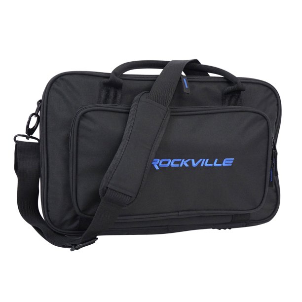 Rockville Heavy Duty Rugged Gig Bag DJ Case Fits Shure SCM410