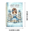 thumbnail image 7 of QISIWOLE 5.8x8.3in 2027-2030 Monthly Planners & Appointment Book with Monthly Tabs, 5.5x8.3, Blue, 7 of 7
