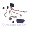 thumbnail image 2 of HILABEE Active EQ Equalizer Electric Bass Preamp Circuit Easy to Install Replacement 2 band, 2 of 9