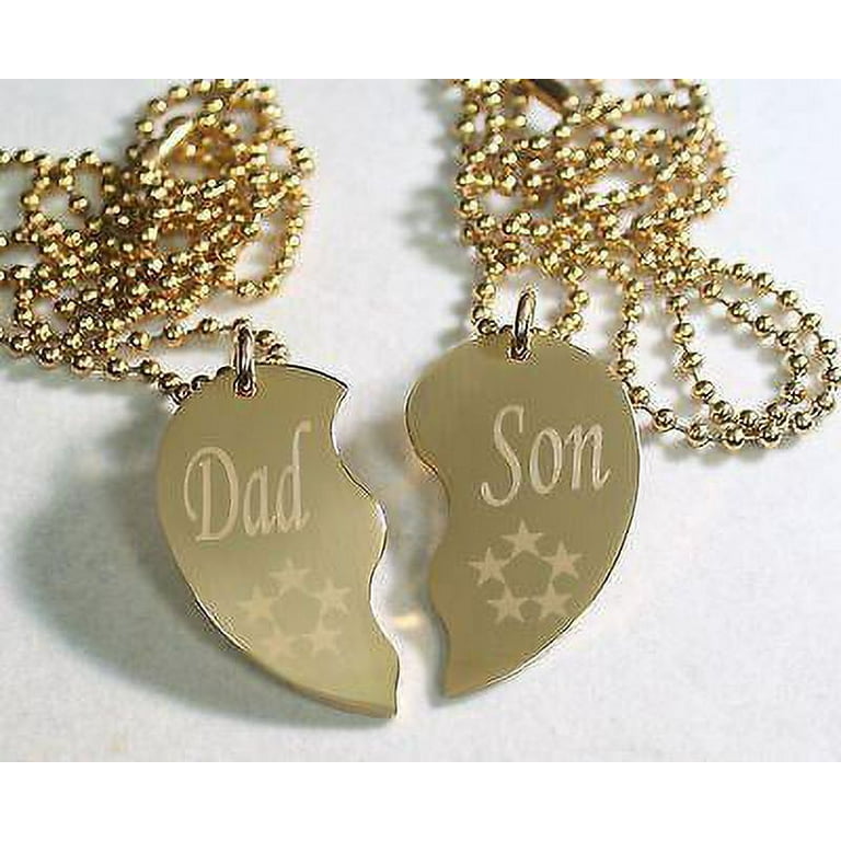 Dad to hotsell son necklace
