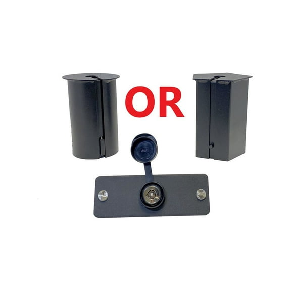 Pop and Lock PL7206 Spare Shield; Black;