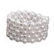 thumbnail image 4 of Pulsera elástica de perlas y diamantes de imitación para bodas, bailes, disfraces y concursos de belleza. 5 hileras, 4 of 8