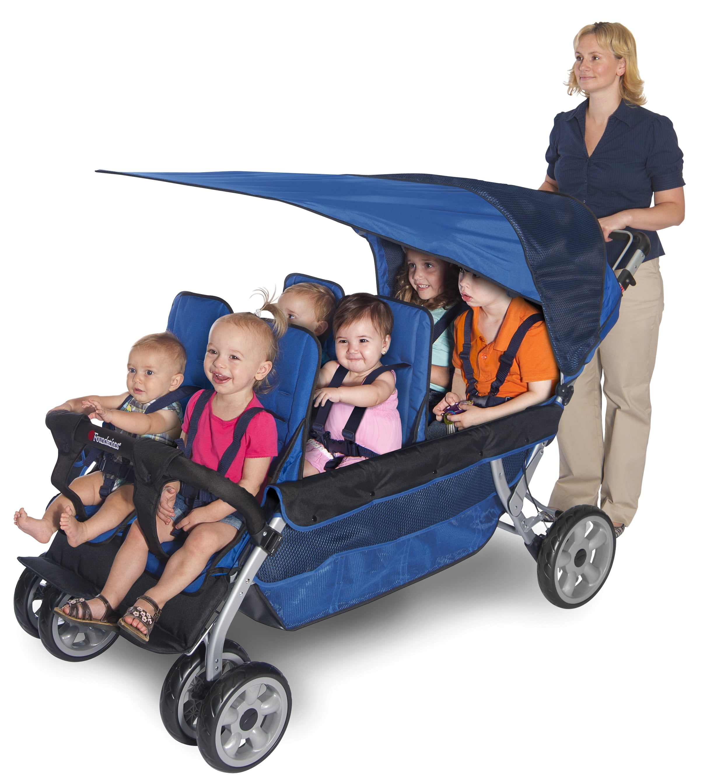 6 passenger stroller