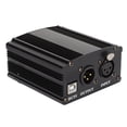 thumbnail image 3 of Phantom Power Supply, On Off Power Switch Black 48V Phantom Power Supply  For Condenser Microphone, 3 of 8