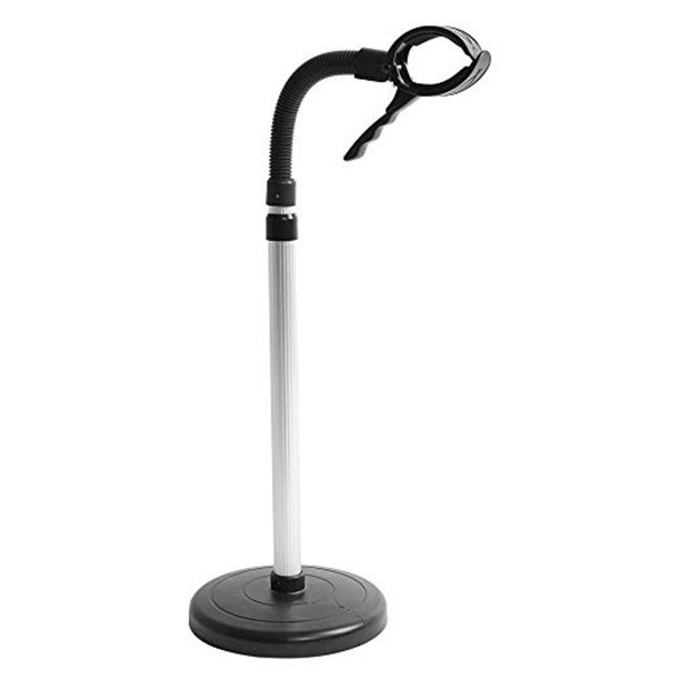 Soporte para secador de pelo independiente, soporte para secador de pelo, soporte para secador de pelo, soporte para secador de pelo de mano de acero inoxidable, altura ajustable kaili Sencillez