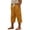 Gold, variant on Kids Pants Girls Casual Bottoms Elastic Waist with Loose Fit Side Snap Button Versatile Solid Color Trousers Drawstring Palazzo Pants White 11-12 Years