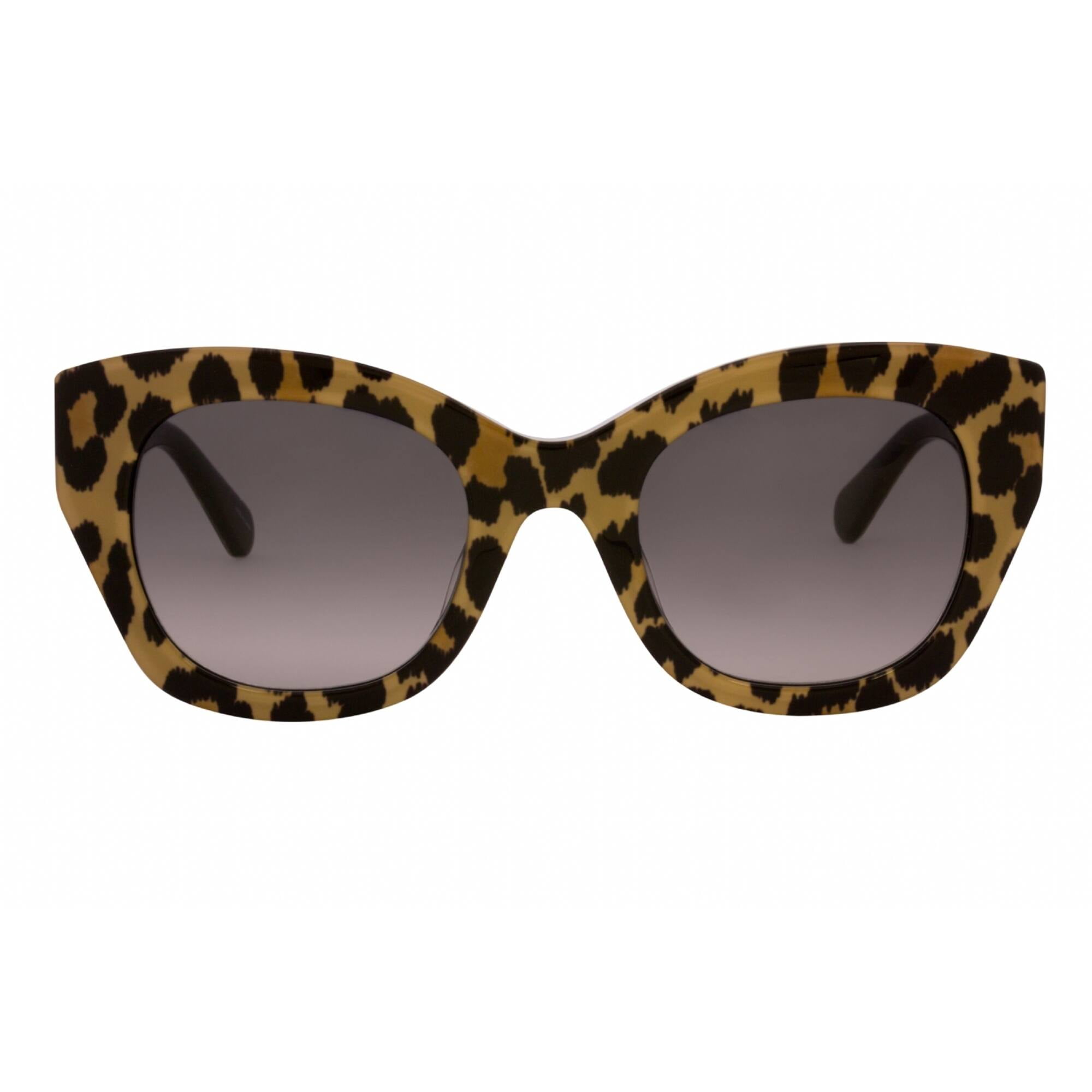 New Kate Spade New York KS Jalena Women's Cat-Eye 07RM Leopard Print Sunglasses 49 mm