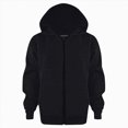 thumbnail image 2 of Gerichy Boys Full Zip Hoodie Hooded Sweatshirt Loose Casual Solid Comfy Long Sleeve Jacket with Pockets for Girls and Boys 3T-12T, 2 of 4