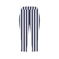 thumbnail image 4 of RQYYD Women Capri Leggings 2024 Dressy Casual Striped Summer Capris Knee Length Crop Pants Trendy Lightweight Ladies Clothing, 4 of 6