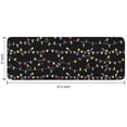 thumbnail image 7 of Multicolor Christmas Light Pattern Kitchen Rug Mat,Kitchen Runner Rugs Non Skid Washable,Decorative Kitchen Floor Mats for Kitchen,Sink,Laundry,17"x47.2", 7 of 7