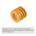 thumbnail image 3 of Uxcell Die Spring, 25mm OD 25mm Length Stamping Light Load Compression Yellow, 3 of 5