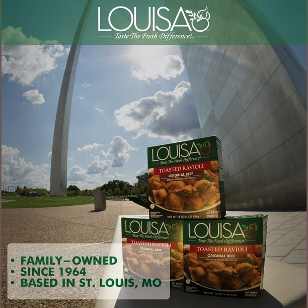 Louisa Beef Ravioli 16oz | Mini snack - Walmart Business Supplies