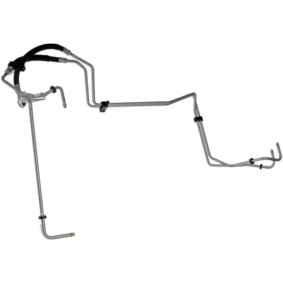 Dorman 624-977 Automatic Transmission Oil Cooler Hose Assembly for Specific Jeep Models, Natural Fits select: 2005 ,2007 JEEP LIBERTY