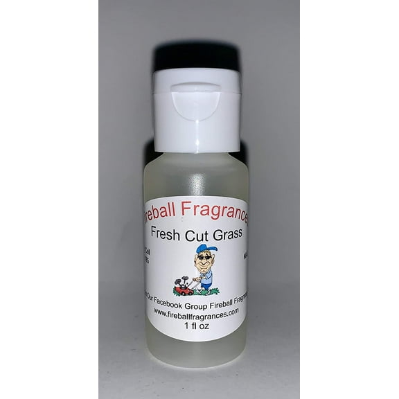 Fresh Cut Grass Scented Oil by Fireball Fragrances 1 Oz Bottle