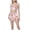 Pink, variant on Womens Halloween Ghost Print Spaghetti Strap Pajama Set No Side Pocket Elastic Waist 2 Piece Loungewear Sleepwear Home Outfit