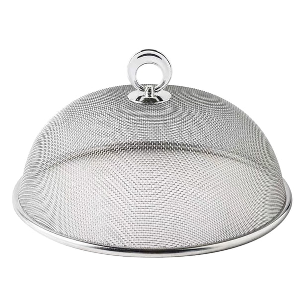 Aparatos de cocina, accesorios de cocina, utensilios de cocina, utensilios de cocina, cubierta de acero inoxidable para mesa de comedor, cubierta para mesa de comida, cubierta antipolvo