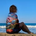 thumbnail image 3 of Independence Day Of The United States Flag Beach Towel, Microfiber Beach TowelsAbsorbent, Compact, Beach Blanket, Lightweight Towel for The Swimming, 3 of 7