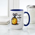 thumbnail image 4 of CafePress - Funny Wine Cheese Large Mug - 15 oz Ceramic Large White Novelty Mug, 4 of 4