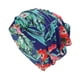 thumbnail image 1 of Gorros de natación de estilo plisado transpirable 1 Pc Azul Lago Blanco, 1 of 1