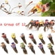 thumbnail image 4 of 12 piezas de plumas de espuma creativas, modelo de pájaro artificial, figura de pájaro de imitación para el hogar Garra, 4 of 9