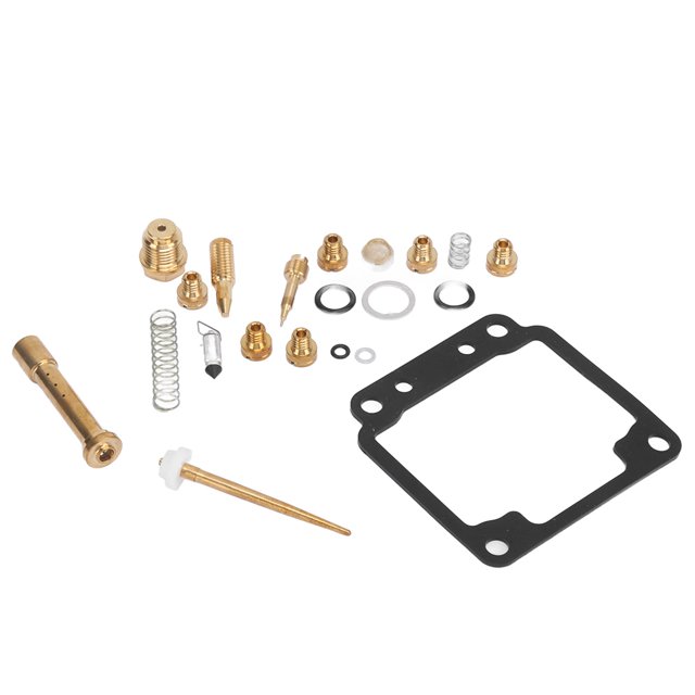 Kit de reparación de CARB, reconstrucción de carburador de motocicleta, reparación de carburador, juego de reparación de carburador con aguja de flotador, máxima confiabilidad