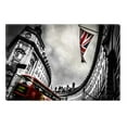 thumbnail image 1 of Startonight Canvas Wall Art Black and White Abstract Brexit, Dual View Surprise Artwork Modern Framed Ready to Hang Wall Art 100% Original Art Painting 23.62 X 35.43 inch, 1 of 9