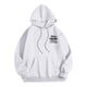 thumbnail image 4 of MHFRRA Sudaderas y Sudaderas para Hombre, Informales, Holgadas, con Estampados para Otoño E Invierno Blanco, 4 of 5