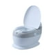 thumbnail image 4 of Inodoro ergonómico para bebés, resistente y antideslizante, ideal para aprender a ir al baño. Gris, 4 of 9