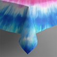 thumbnail image 5 of Colorful Mandala Tie Dye Pattern Square Tablecloth,Waterproof Square Table Cover,Wipeable Spillproof Washable Table Cover for Home Kitchen Party Decor 60"x60"(152x152cm), 5 of 6