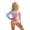 Pink, variant on Tween Girls Bathing Suit Summer Toddler Long Sleeve Floral Print One-piece Swimwear Beach Swimsuit Bikini Swimsuits