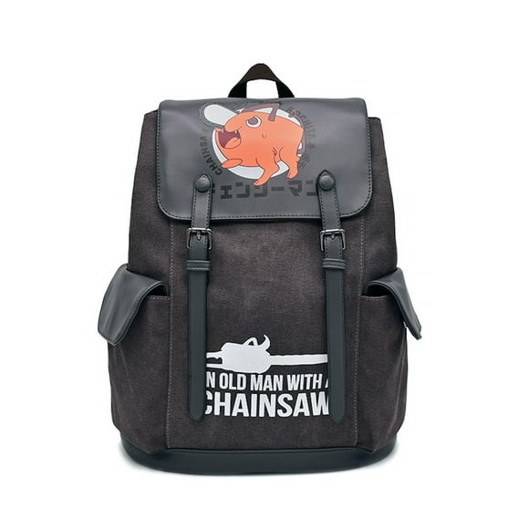Mochila escolar Chainsierras Anime Mochila escolar para niños