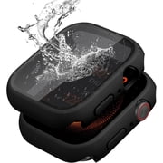Comvin for Apple Watch Screen Protector 44mm 46mm 40mm, Fully Waterproof Privacy Case for Apple Watch SE 3/SE 2/SE/Series 11/10/6/5/4, 2 Pack