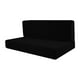 thumbnail image 3 of 4x Fundas de Asiento para RV, Fundas de Cojines para Camper, Repuesto Elástico, Funda para Cojín Del Asiento Del Sofá Suave, Fundas para Asientos de C negro, 3 of 8