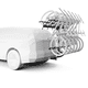 thumbnail image 4 of Portabicicletas de tiron Thule ReVert entrada de 2 " para 6 bicicletas, 4 of 4