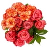 Fresh-Cut Rose and Flower Bouquet, 13 Stems, Colors Vary