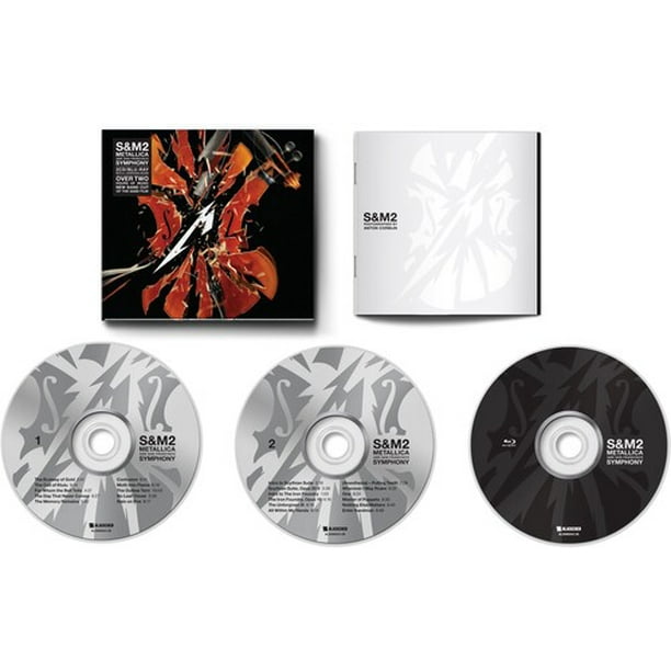 Metallica S M2 2cd Blu Ray Cd Walmart Com Walmart Com