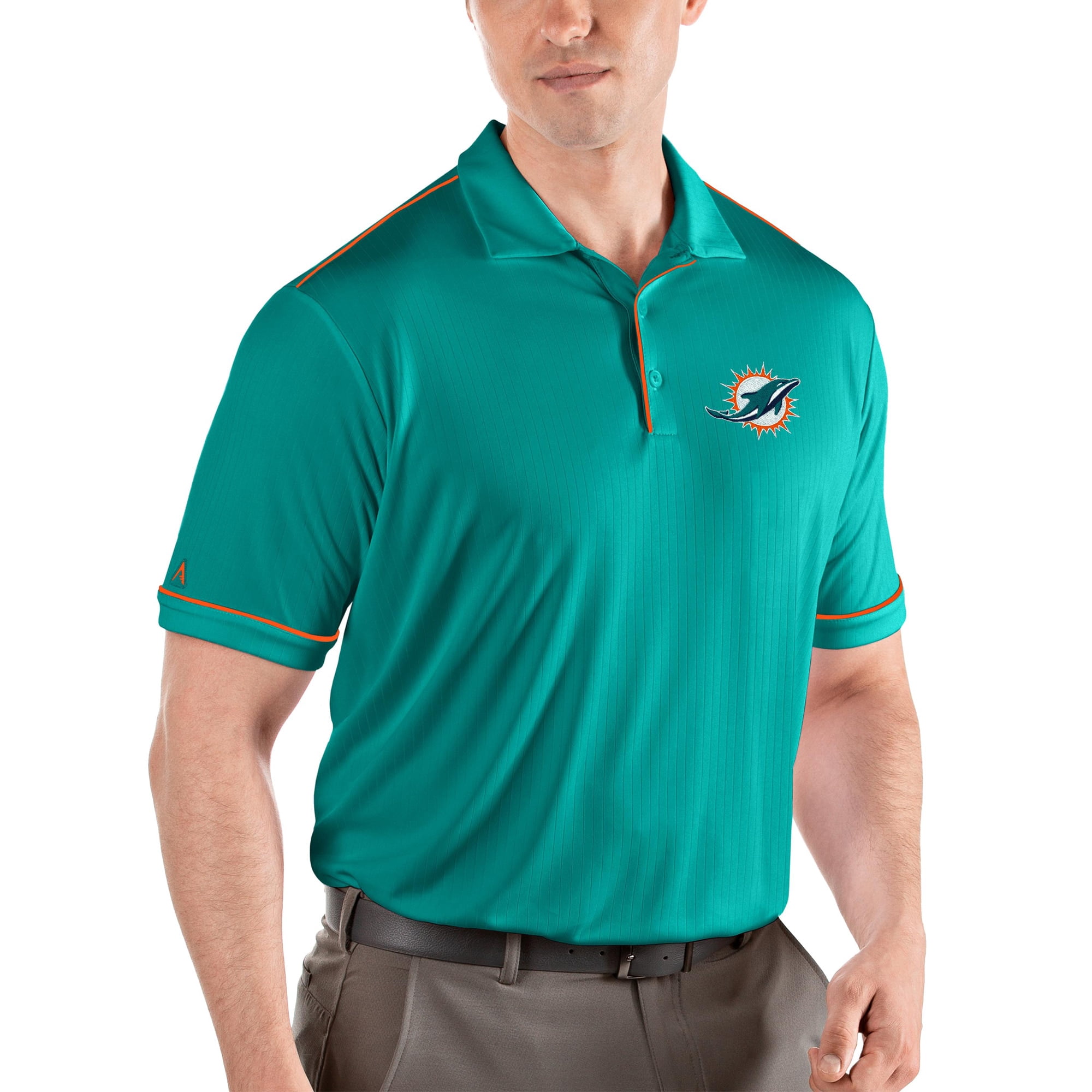 Miami Dolphins Antigua Salute Polo 