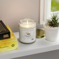 thumbnail image 3 of 111 & Co. Cup of Comfort Cinnamon Chai Scented Candle | Clear Jar | Coconut Apricot Wax 9oz, 3 of 4