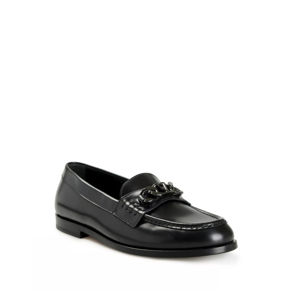 Valentino Garavani Refined Leather Loafers With Signature  display picture 1
