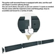 thumbnail image 2 of Wall Mount Hanger,Position Slatwall 5 Alloy Stand Violin Wall Mount Adjustable Position Alloy Adjustable Mount 5 Rail Stand Slatwall Rail Stand Banjo 5 Violin Banjo Position 5 Banjo Slatwall, 2 of 7