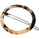 thumbnail image 3 of 4 piezas de pinzas para el cabello acrílicas, pinzas para el cabello con anillo de leopardo, tira geométrica para fiesta Sincero Electrónica, 3 of 5