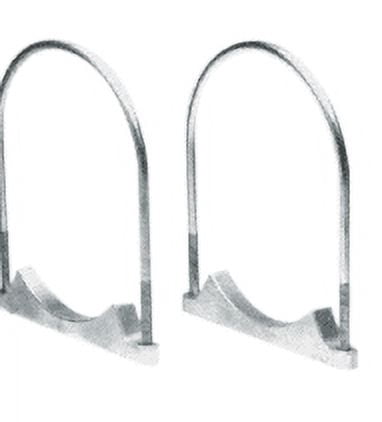 CRL 658SU Tube Container System (Two Saddle Brackets and U-Bolts)